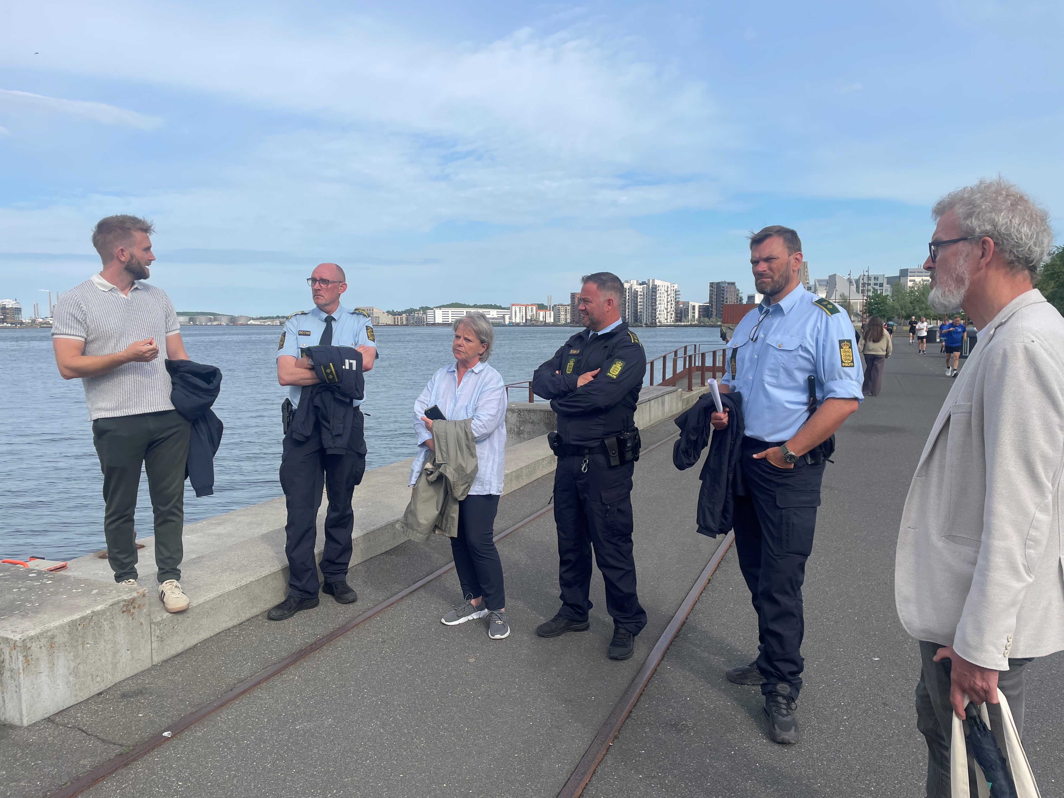 Politi og Kommune på havnefront