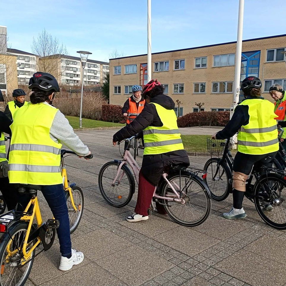 Cykelkursus - Der øves
