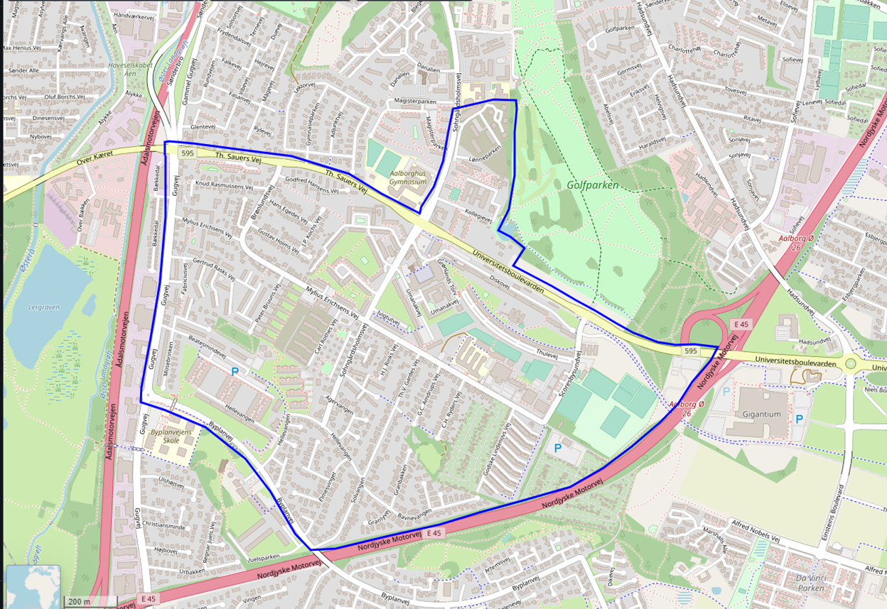 Visitationszone 1 - Grønlandskvarteret