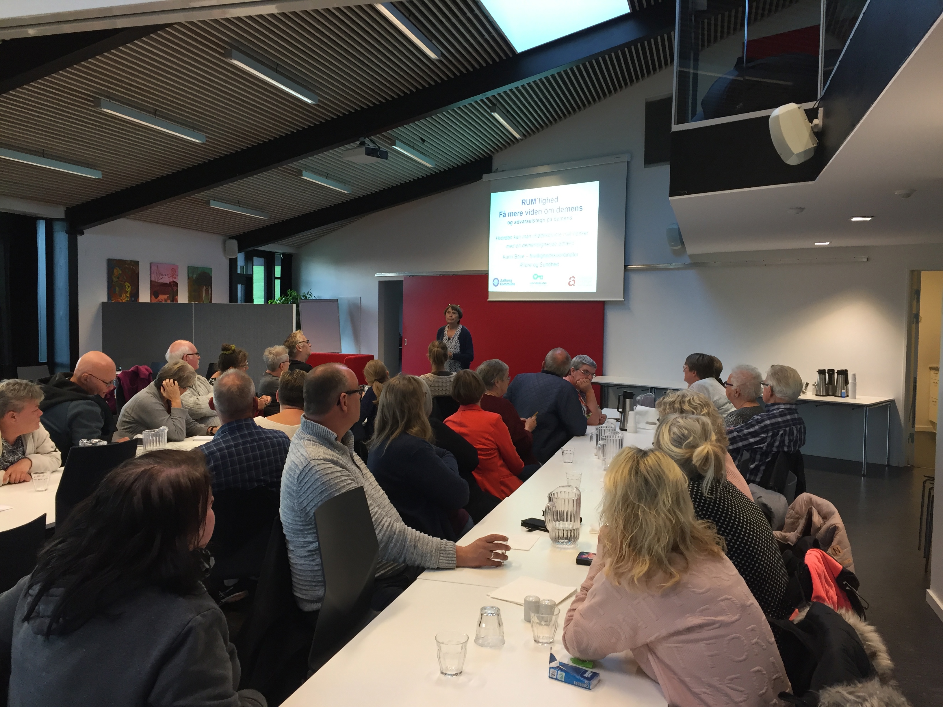 Beboere til foredrag om Rumlighed