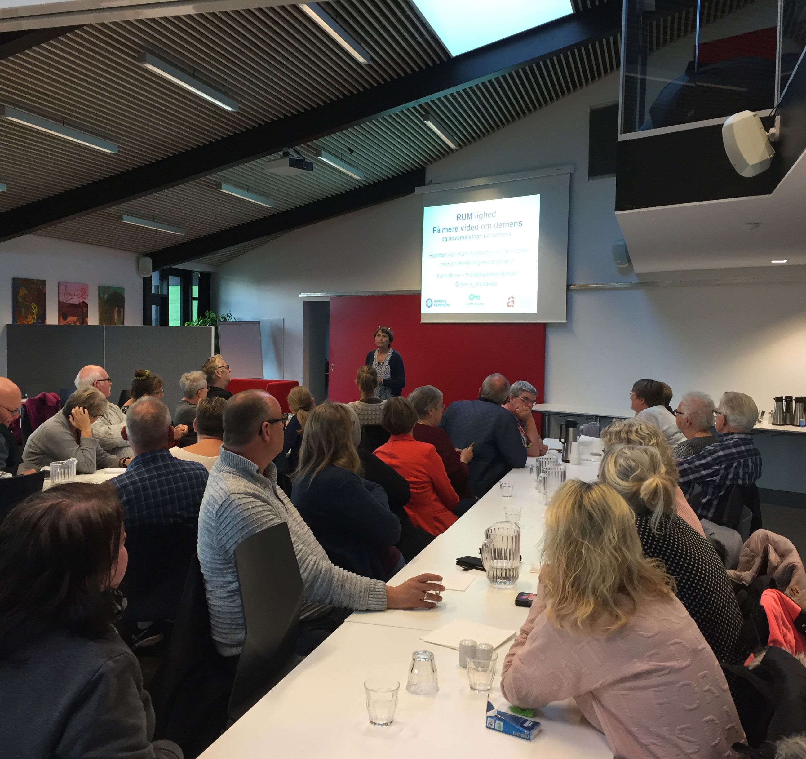 Beboere til foredrag om Rumlighed